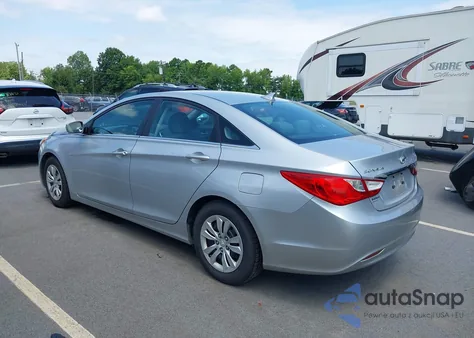 2011 Hyundai Sonata Gls from USA, damaged, VIN 5NPEB4AC0BH005169